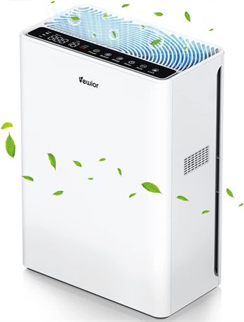 VEWIOR Air Purifiers For Home Large Room Up To 1620 sqft H13 HEPA Air Purifier