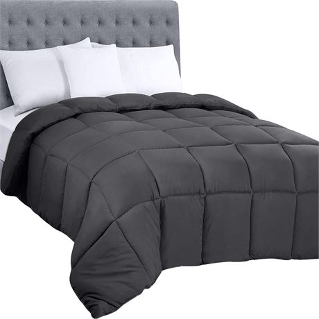 Utopia Bedding Grey Twin Comfroter