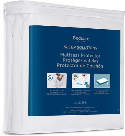 Bedsure Bed Bug Proof Mattress Cover - King