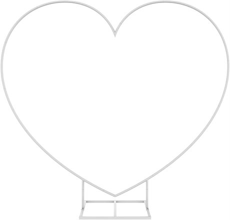 Metal Heart Balloon Arch Kit - (8ft)