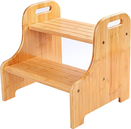 VaeFae Bamboo 2 Step Stool