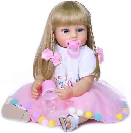 ROSHUAN 22 inch Reborn Baby Doll