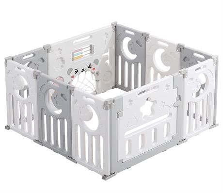 Dripex Foldable Baby Playpen for Babies and Toddlers