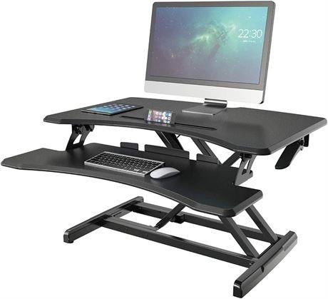 Sit Stand Desk Collapsable Desktop