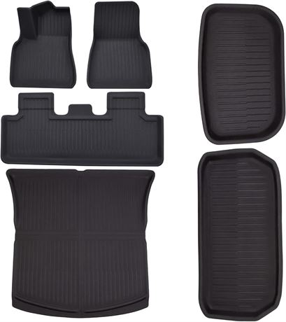 SUPER LINER All Weather Floor Mats for Tesla Model Y