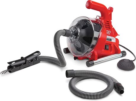 RIDGID PowerClear 120-Volt Drain Cleaning Machine Kit for Tubs