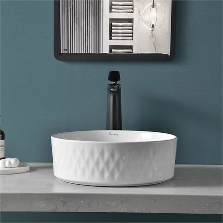 Davivy 14.2'' Round Bathroom Sink