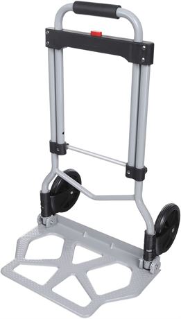 Aluminum Portable Folding Hand Cart. 220lbs Capacity