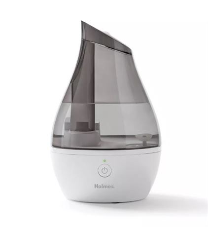 Holmes Virtually Silent Ultrasonic Cool Mist Humidifier, 0.5 Gal