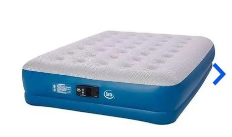 Serta 16" Raised Inflatable Air Mattress with Built in Pump - Queen