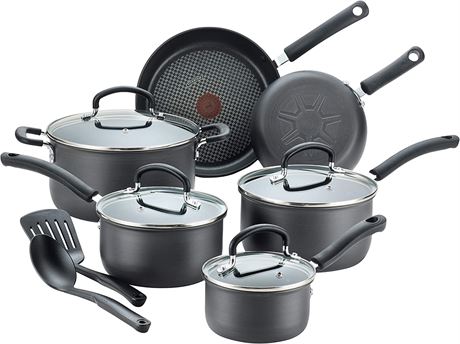 Anodized Nonstick Cookware Set 12 Piece Pots and Pans