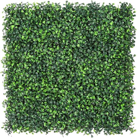 12 Pc 20"x 20" Artificial Boxwood Panels Topiary/Privacy Hedge Screen