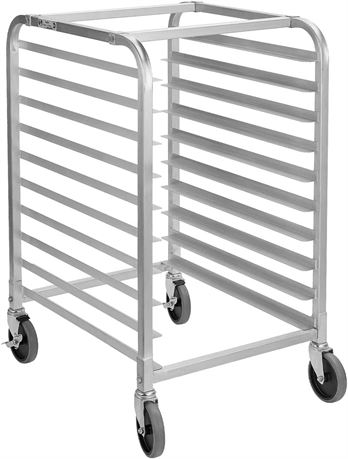 HALLY SINKS & TABLES 10 Aluminum Rack, 26" L x 20" W x 38" H