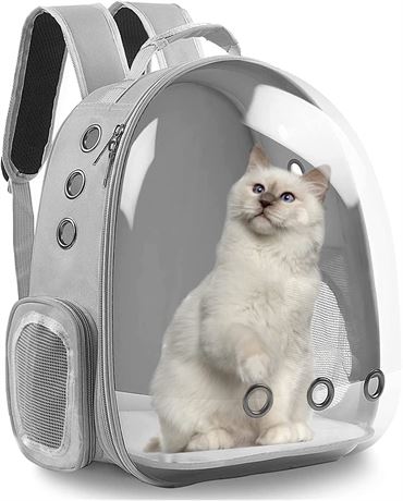 Cat Backpack Carrier,Expandable Pet Bubble Backpack