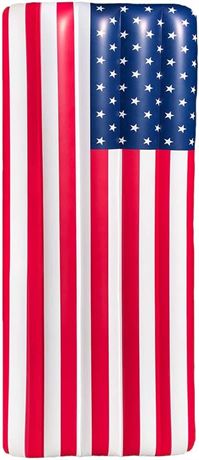 Inflatable American Flag Pool Float