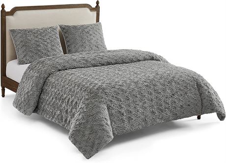 UGG 12629 Adalee King Comforter Set Plush Soft Cozy Comfortable Faux Fur