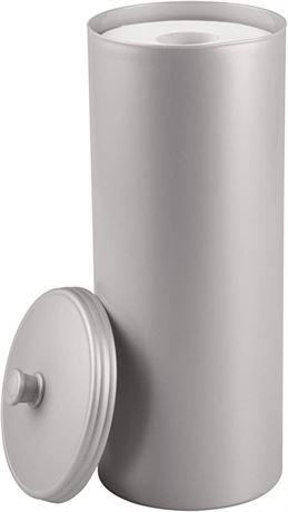 iDesign Toilet Paper Holder, Silver