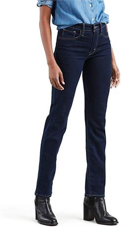 Levi's Women's 724 High Rise Straight Jeans, 12 Medium