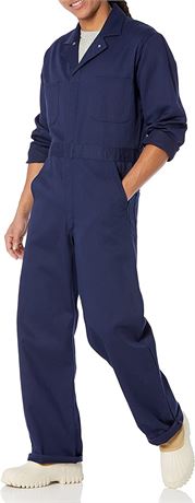 Red Kap Men's Cotton Coverall - Long Sleeve - Navy - Large