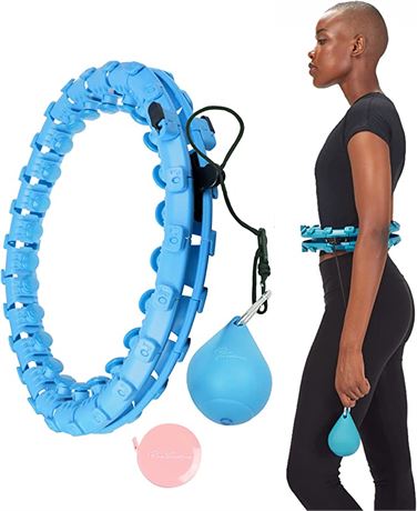 Pink Variations Fitness Hoop, Blue