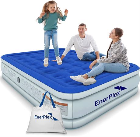 EnerPlex Air Mattress with Built-in Pump, 16-Inch, Twin