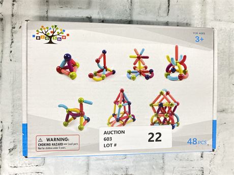 48 Piece Magnetic Building Set