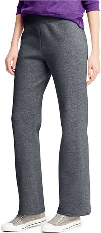 Hanes Womens O4634 Sweatpants, Petite/Small, Gray