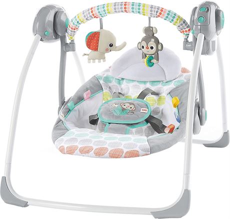 Bright Starts Deluxe Baby Swing w/ Music & Taggies - Unopened/Damaged Box