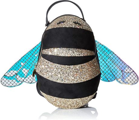 Betsey Johnson Women's Crossbody Backpack - Bumble Bee