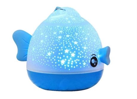 WINICE Star Projector with Remote Control and Timer Design - Blue Fish