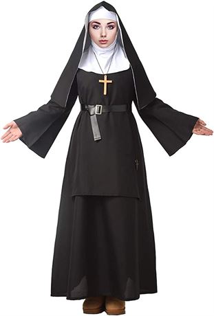 Nun Costume, 3XL