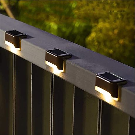 SOLPEX Solar Deck Lights - 8 Pack (Brown)