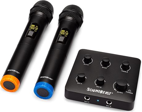 SoundBeast Wireless Karaoke & PA Mixer System