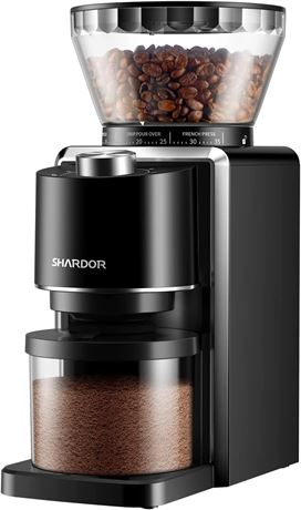 SHARDOR Conical Burr Coffee Grinder