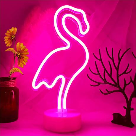 VIFULIN Neon Flamingo Light