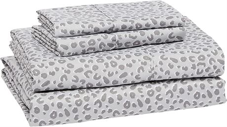 Lightweight Super Soft Microfiber Bed Sheet Set with 14-Inch Deep Pockets Queen