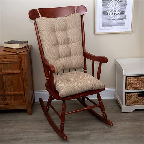 Klear Vu Non-Slip Rocking Chair Cushion Set