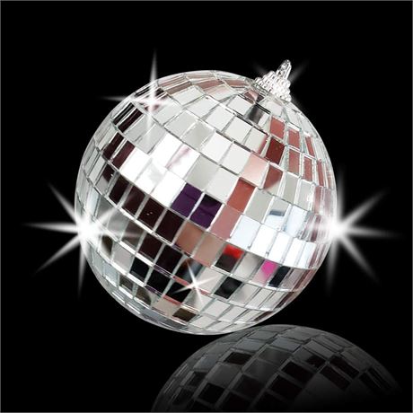 ArtCreativity 4-Inch Mirror Disco Ball Hanging Ornament