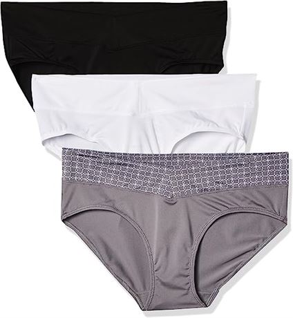 Warner's womens Blissful Benefits No Muffin Top 3 Pack Hipster Panties