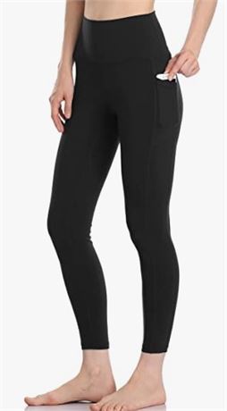 Colorfulkoala Women's High Waisted Yoga Pants, Med