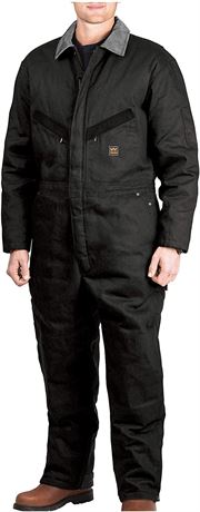 Walls Men's Zero-Zone Duck Insulated Coverall - Navy Blue