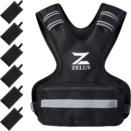 ZELUS Weighted Vest for Men/Women for Home Workouts, 11-20LB