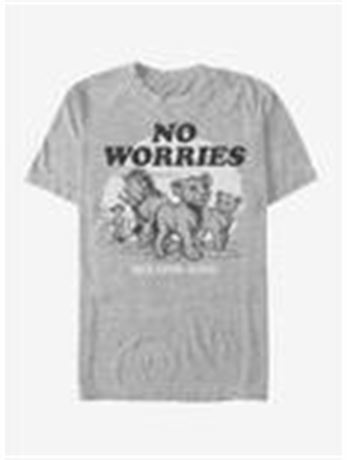 Disney The Lion King 2019 No Worries Back T-Shirt, 3XL