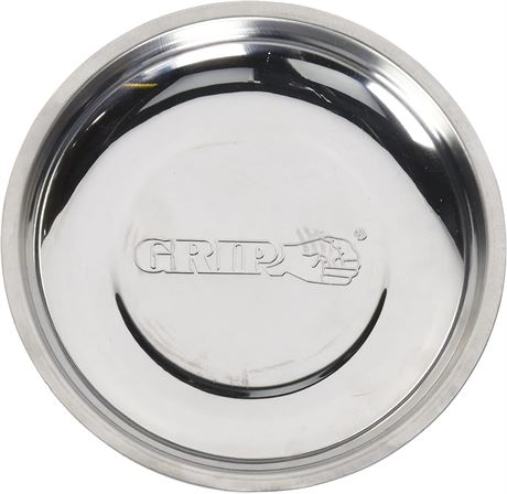 GRIP 6" Stainless Steel Magnetic Parts Tray