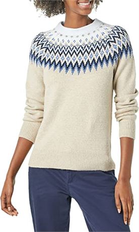 Amazon Essentials Women's Soft-Touch Crewneck Novelty Sweater