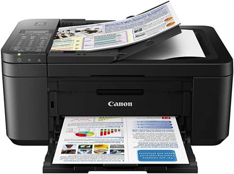 Canon PIXMA TR4520 Wireless All in One Photo Printer with Mobile Printing, Black