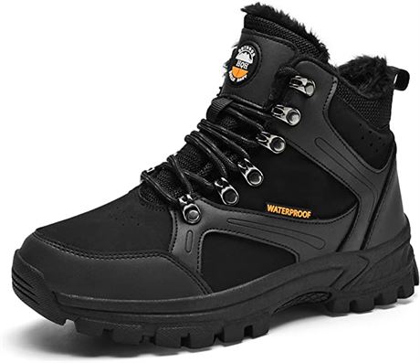 ZF ZEFUHER Winter Snow Boots for Women, Size 7.5