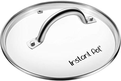 Instant Pot Tempered Glass Lid, 10" Stainless Steel (8 Qt/ 8L model)