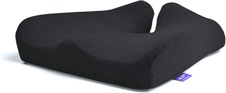 Cushion Lab Patented Pressure Relief Seat Cushion Black