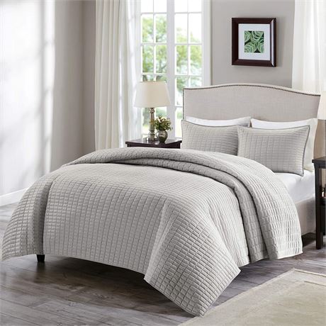 Comfort Spaces Kienna Quilt Set Coverlet Twin/Twin XL(66"x90") 2 Piece